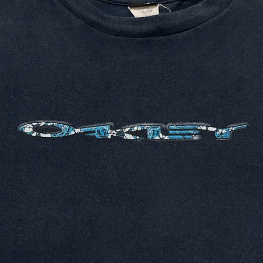90-00s OAKLEY オークリー Tシャツ 両面ロゴ XXL