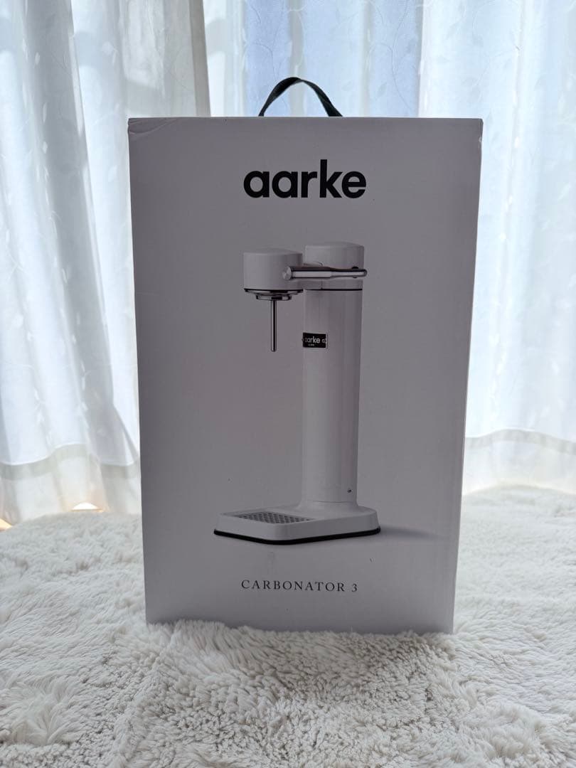 Aarke Carbonator 3 ホワイト 炭酸水メーカー 未使用