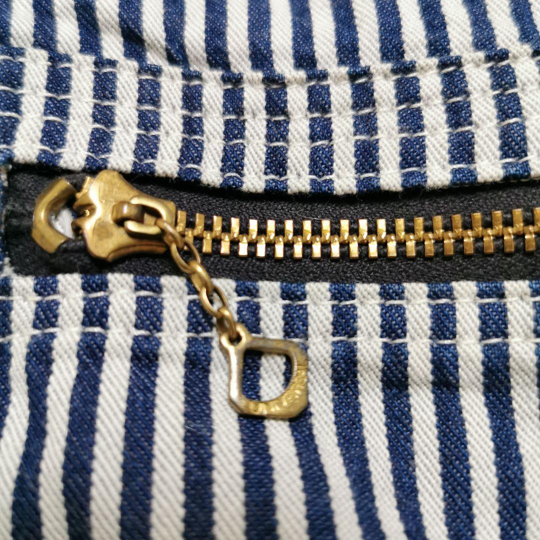 Lee ヒッコリートライプショートカバーオール