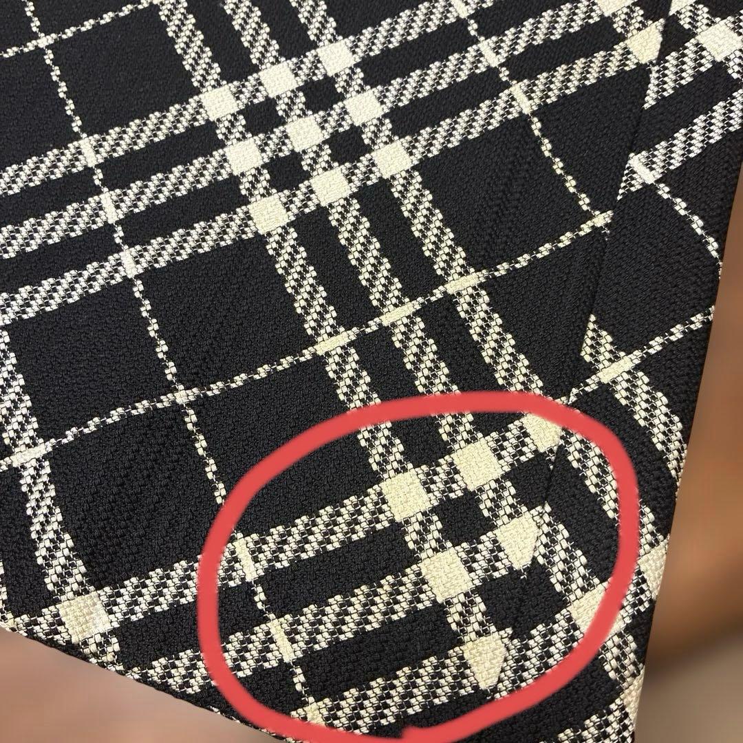 【難あり】BURBERRY LONDON ノバチェック ロングスカート 15号