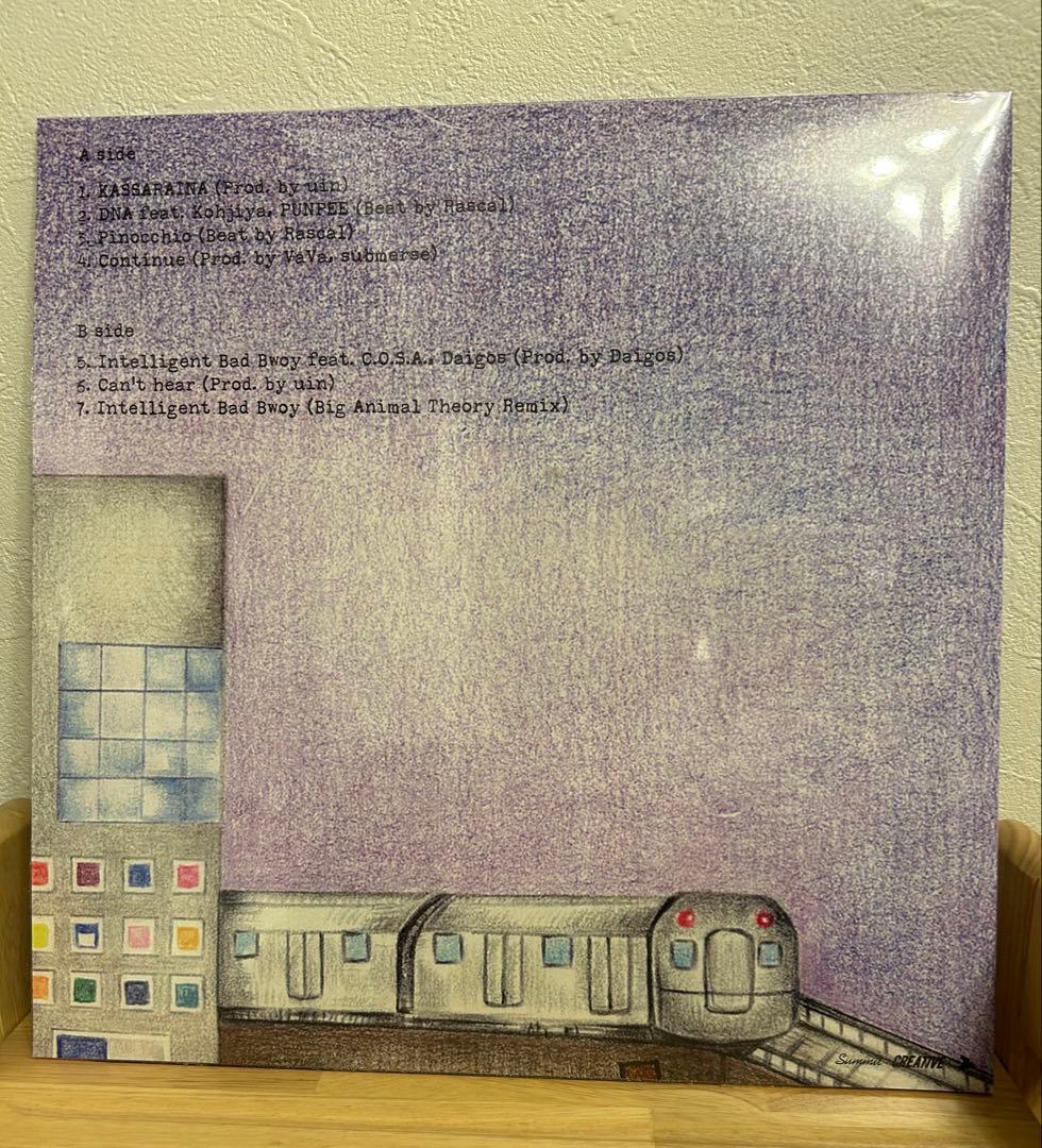 bim busy レコード　ステッカー付き