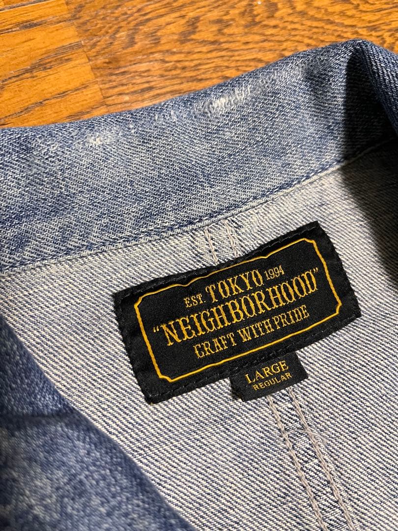 ネイバーフッド デニムコート カバーオール L デニム NEIGHBORHOOD