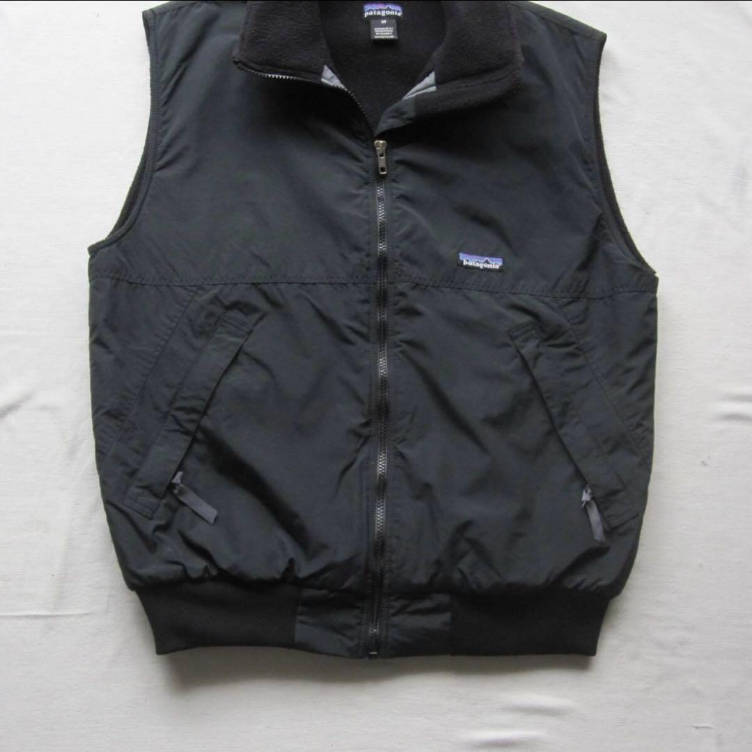 デッド パタゴニア シェルドシンチラ ベスト (M) 黒 1999年