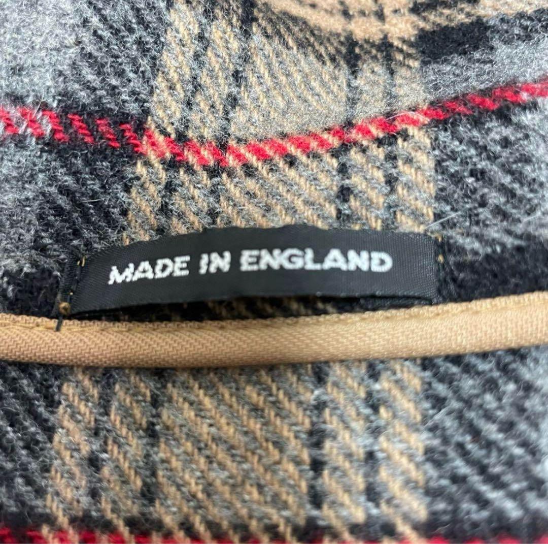 【美品】BURBERRY ノバチェック ダッフルコート 英国製 キャメル M