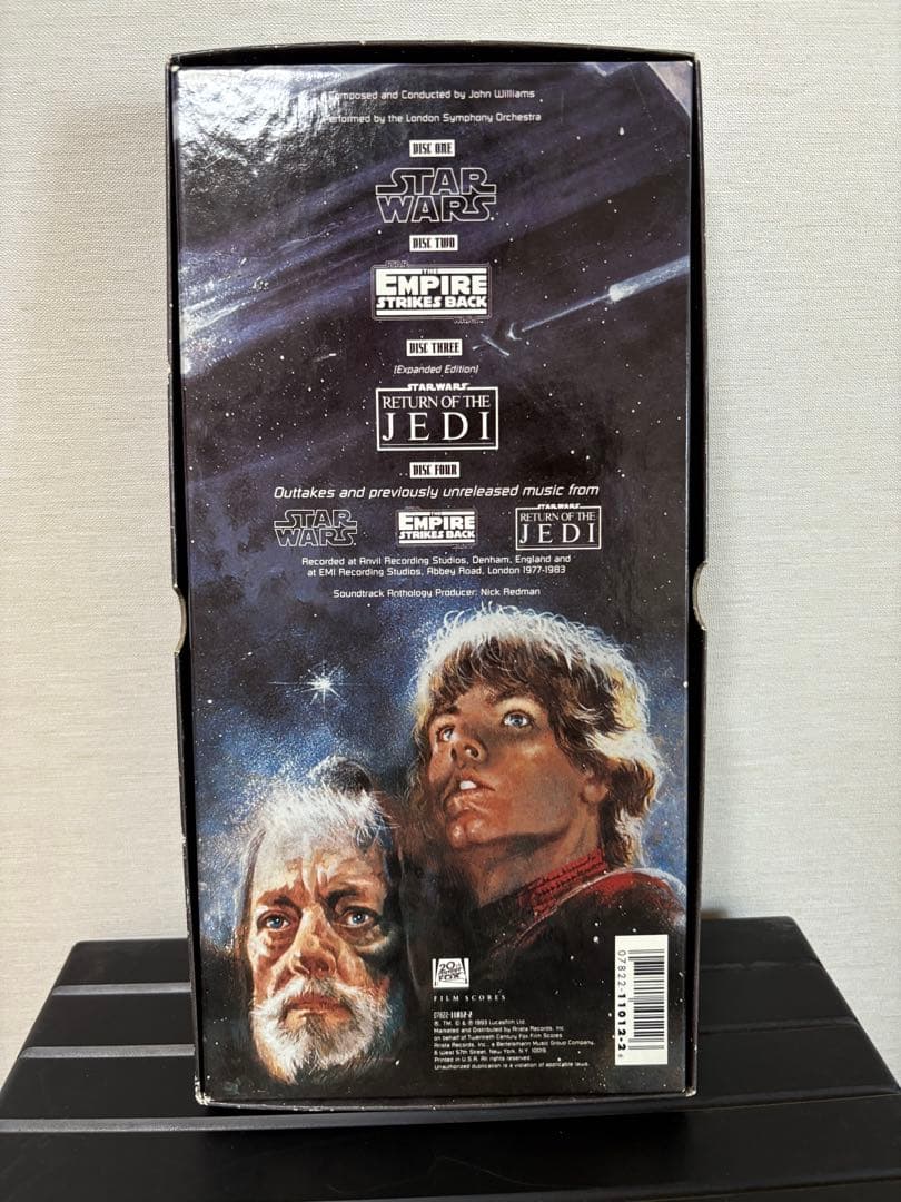 【希少】STAR WARS TRILOGY サウンドトラック 4枚組　EP4〜6
