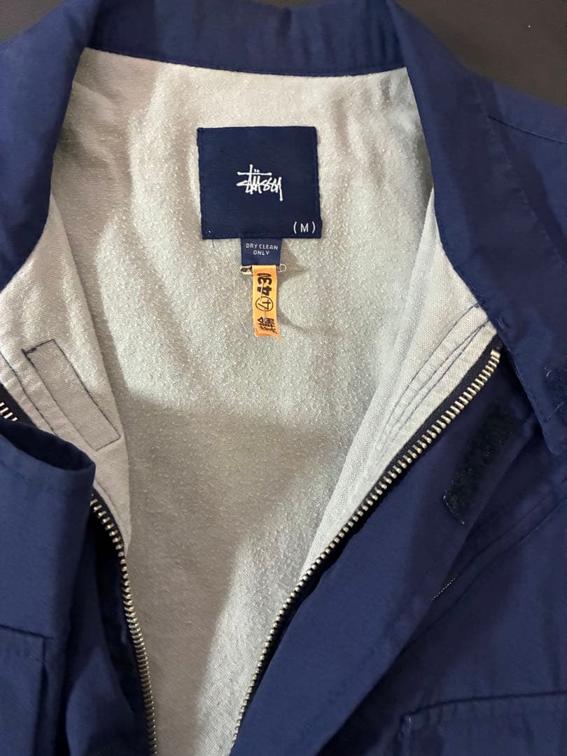 ロンハーマン購入　STUSSY ステューシー ブルゾン ネイビー