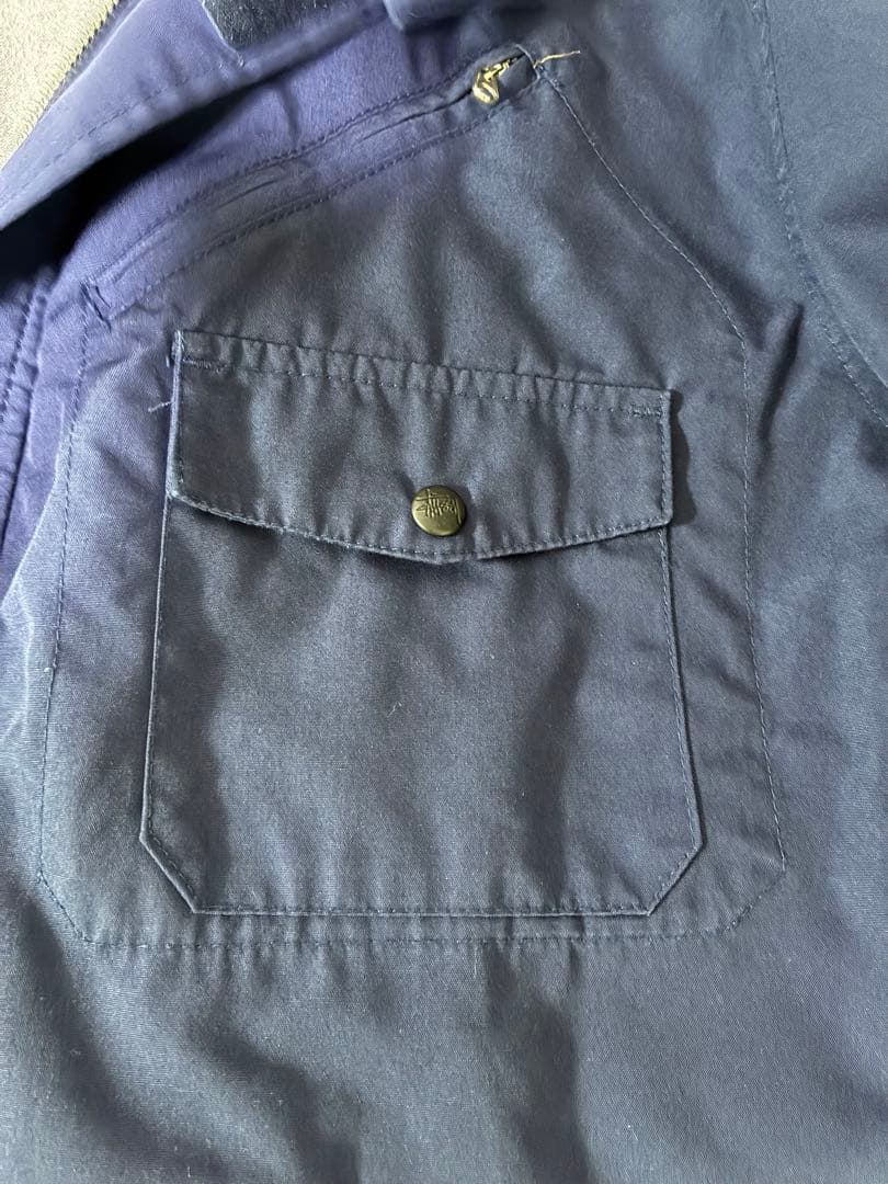 ロンハーマン購入　STUSSY ステューシー ブルゾン ネイビー