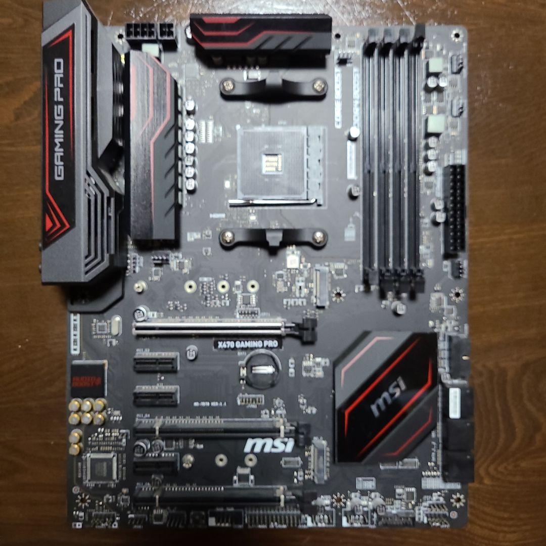 マザーボード x470 GAMING PRO