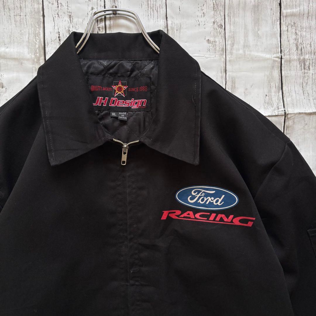 JH Design Ford RACING ビッグロゴ ワークジャケット