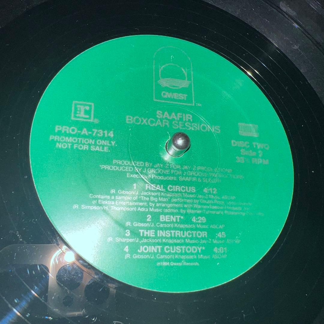 洋楽 Saafir Boxcar Sessions US org 2LP