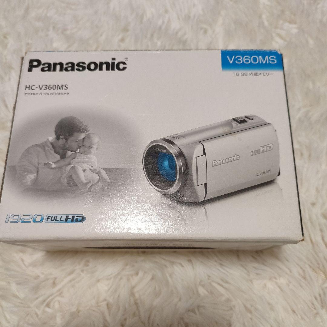 Panasonic HC-V360MS ビデオカメラ 　動作確認済み　ブラック