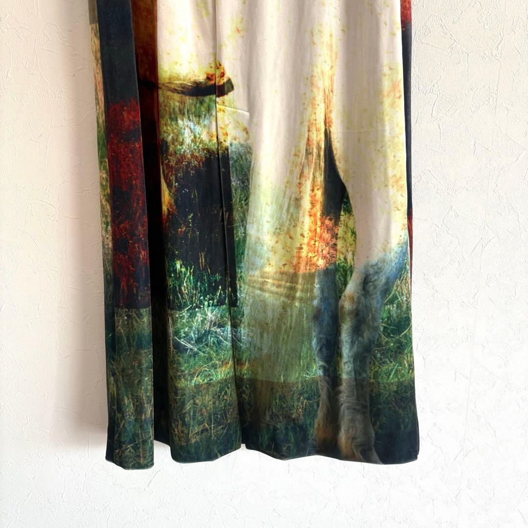 美品Silvia Conde Oliván×Ameri VELOUR SKIRT