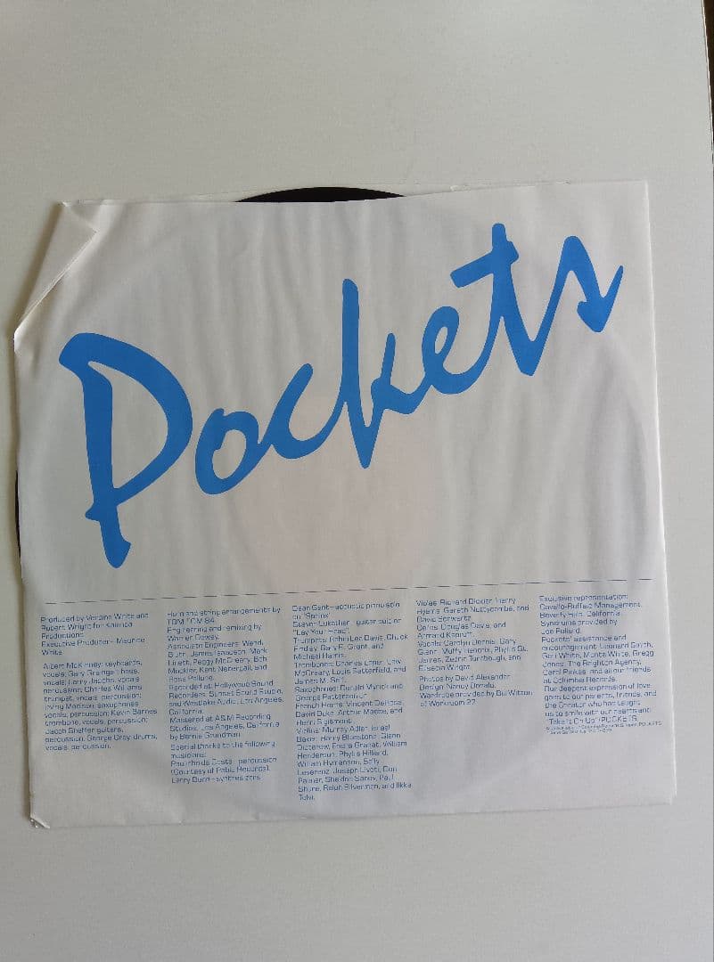 POCKETS/TAKE−IT−ON−UP/LP盤レコード。