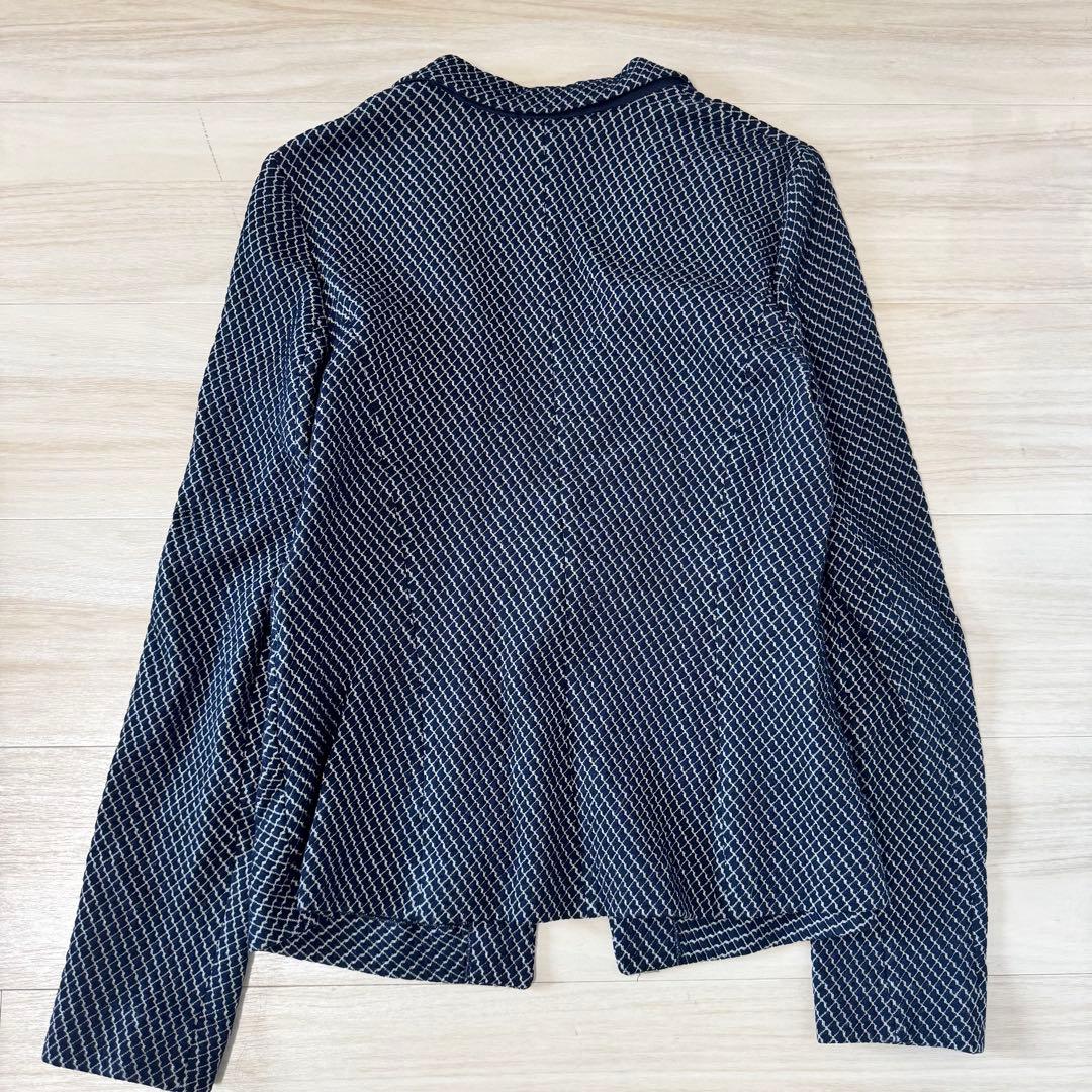 armani collezioni テーラードジャケット チェック 千鳥