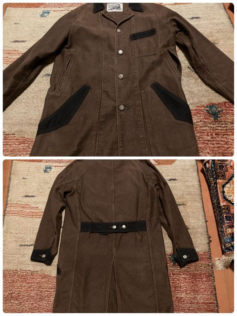 ダッパーズ　カバーオール　Dapper's ピケ　チェンジボタン　アメカジ