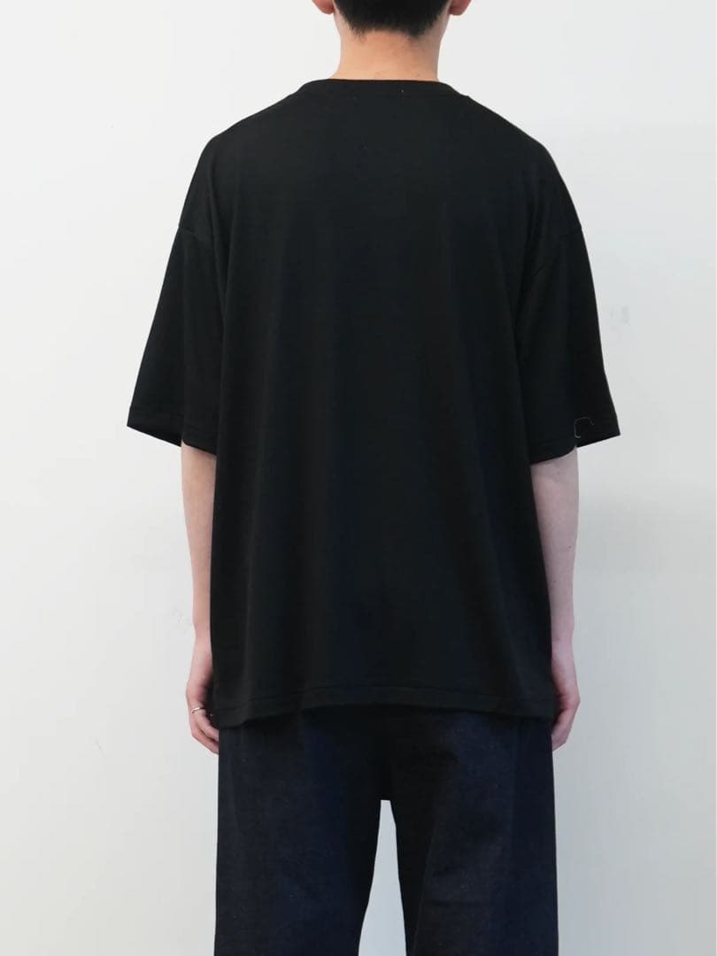 Y*C様 Afiit / \"WOOL TEE BLACK\" 2