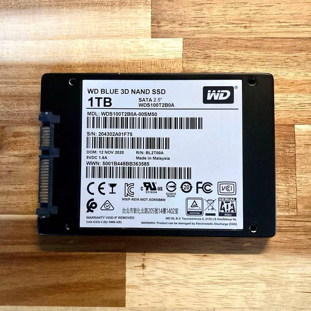 WD Blue SSD 1TB SATA 2.5インチ