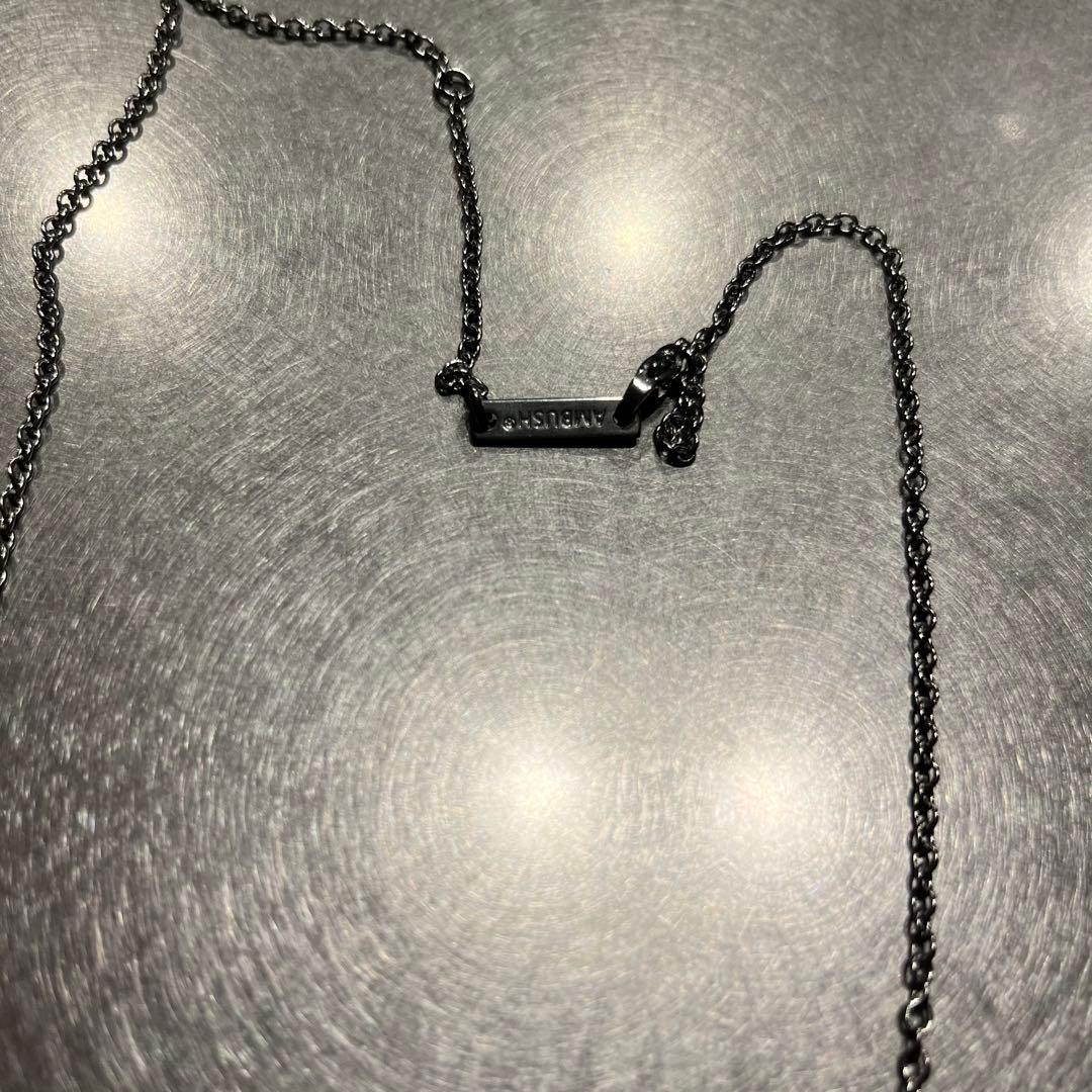 AMBUSH SMILEY CHARM NECLACE ゴールド