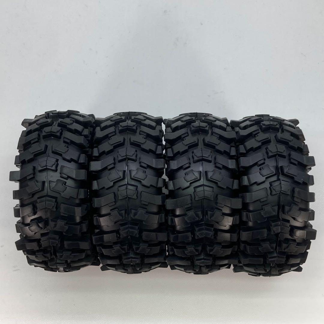1.9 インチ ビードロック ホイール アルミ クローラー タイヤ CR01