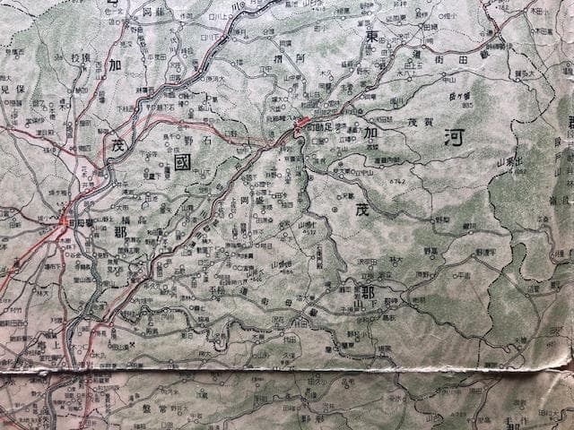 愛知県地図 大正13年 東宮御成婚記念 古地図 e214y126