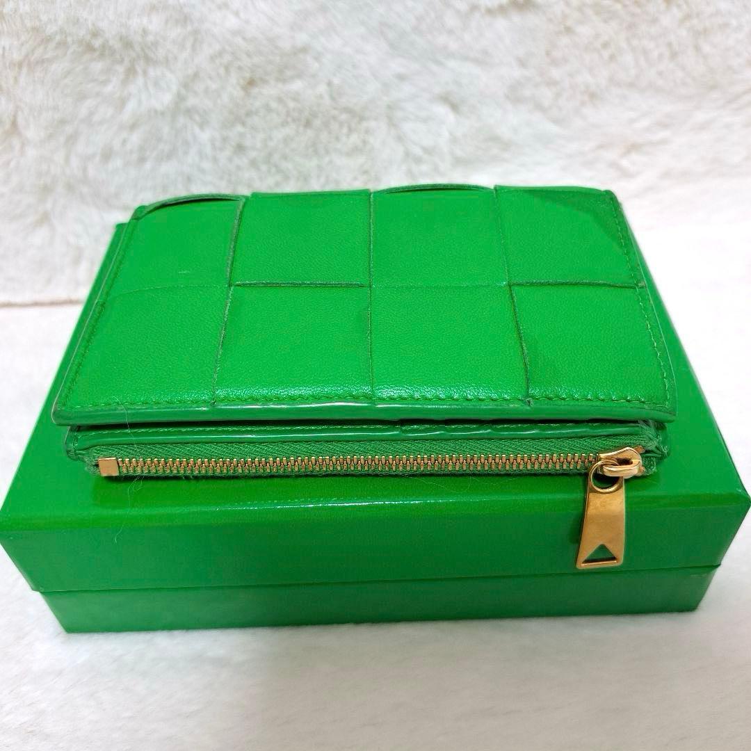 ✨美品　RFID搭載✨ボッテガ　長財布　二つ折り　カセット　パラキート　レザー