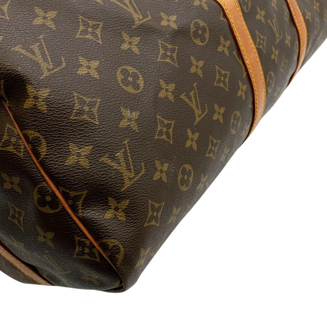【LOUIS VUITTON】キーポル バンドリエール55 モノグラム　旅行鞄