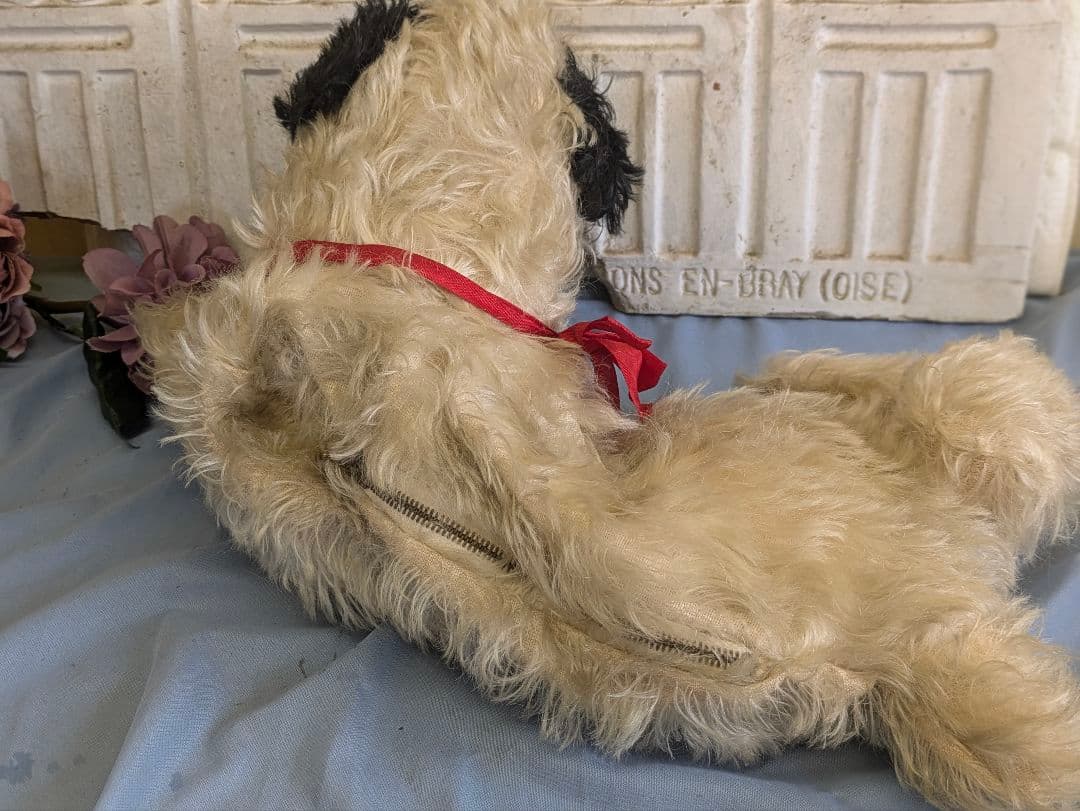 英国 アンティーク 犬 パジャマケース