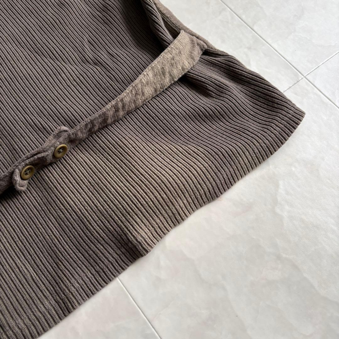KAPITAL vintage ダメージベスト 茶系 2 日本製 レイヤード