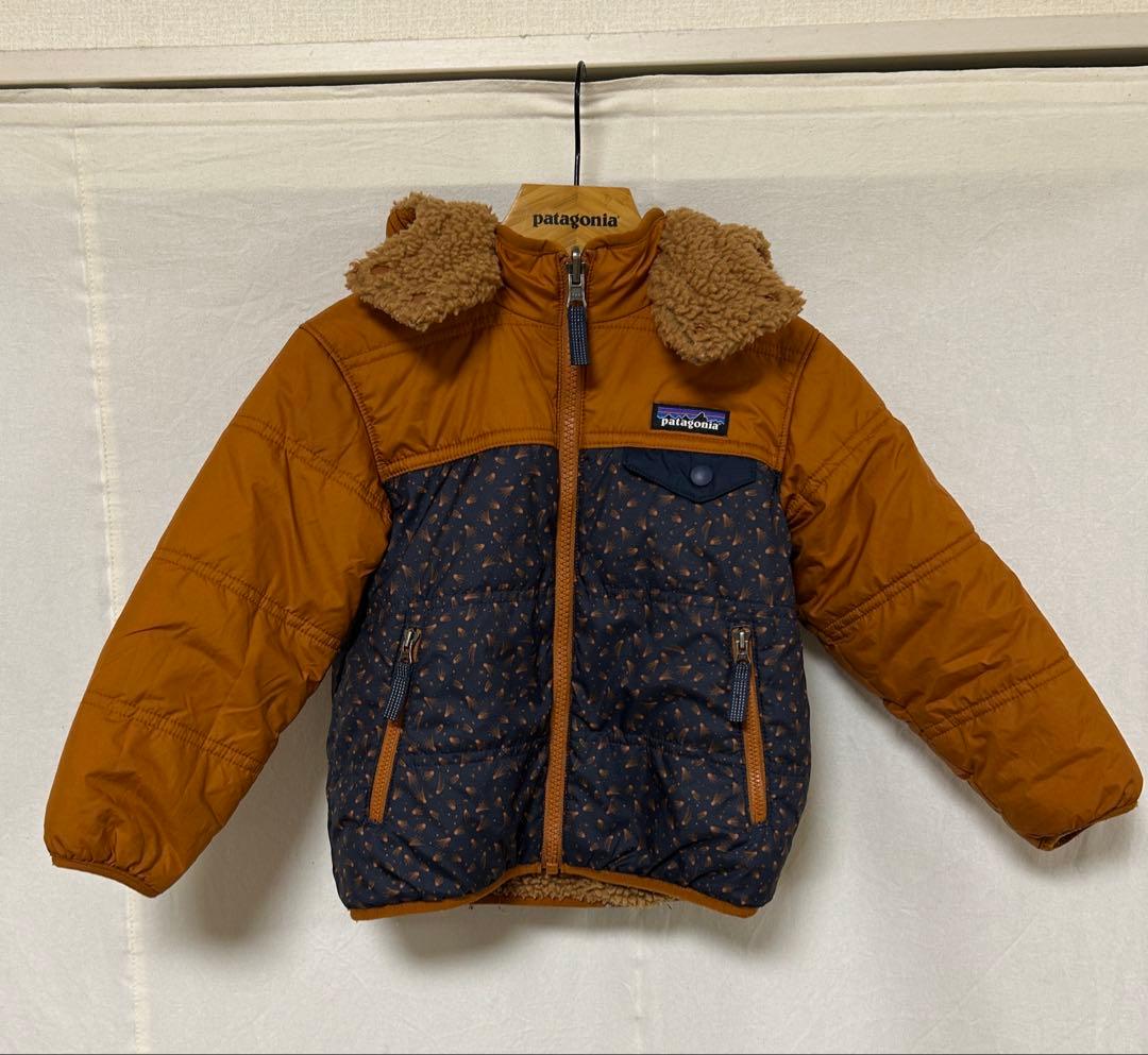 patagonia ベビー・リバーシブル・トリブルズ・フーディ