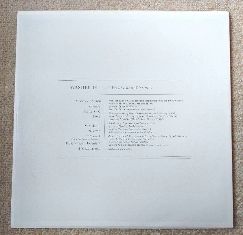 Washed Out ウォッシュドアウト Within And Without