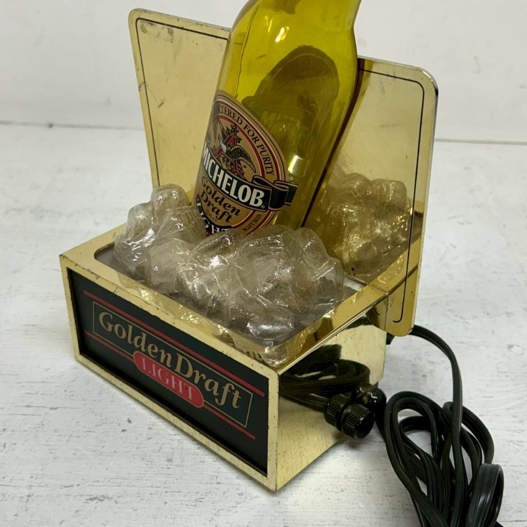 Michelob Golden Draft Light 販促用ライトサイン 看板