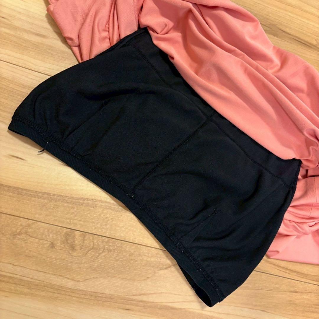 美品 スカーラ/SUKALA ヨガウェア 上下 黒サーモンピンク L 約2万円
