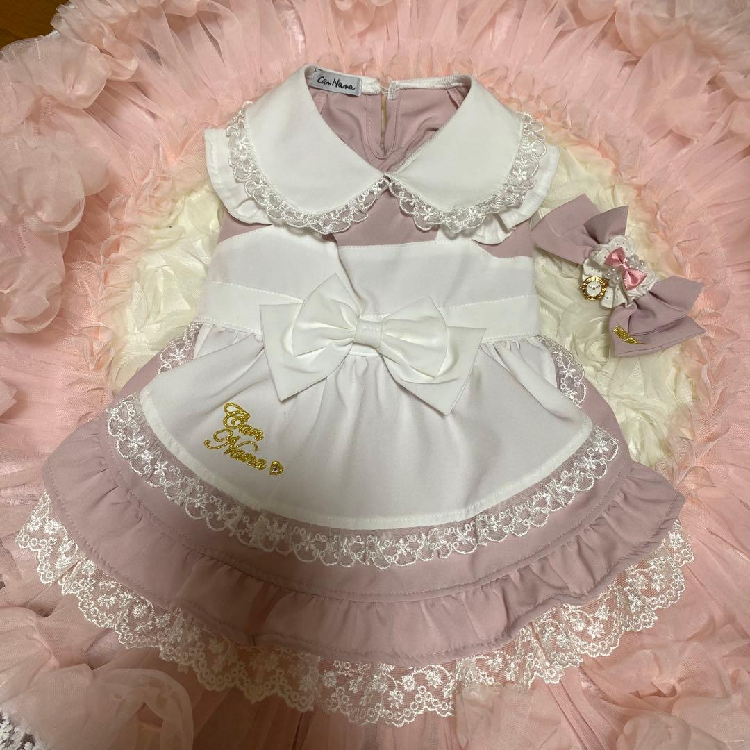 きゃんナナ　ピンクアリスワンピース Mサイズ