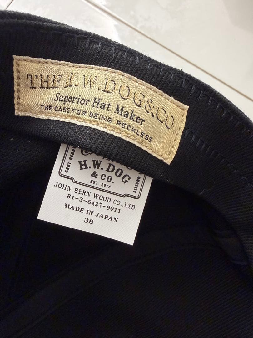 H.W.DOG & CO. キャップ 2色セット