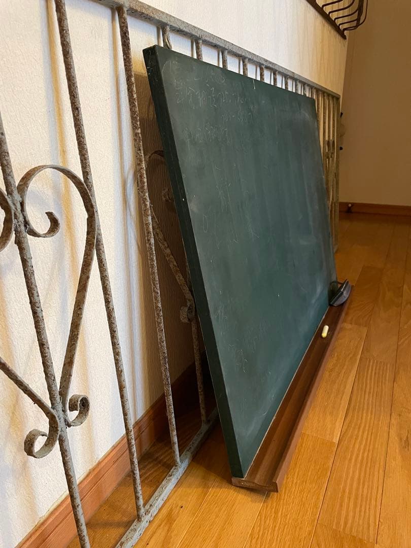 古道具▫️古い 黒板▫️ヴィンテージ アンティーク ブラックボード 昭和レトロ