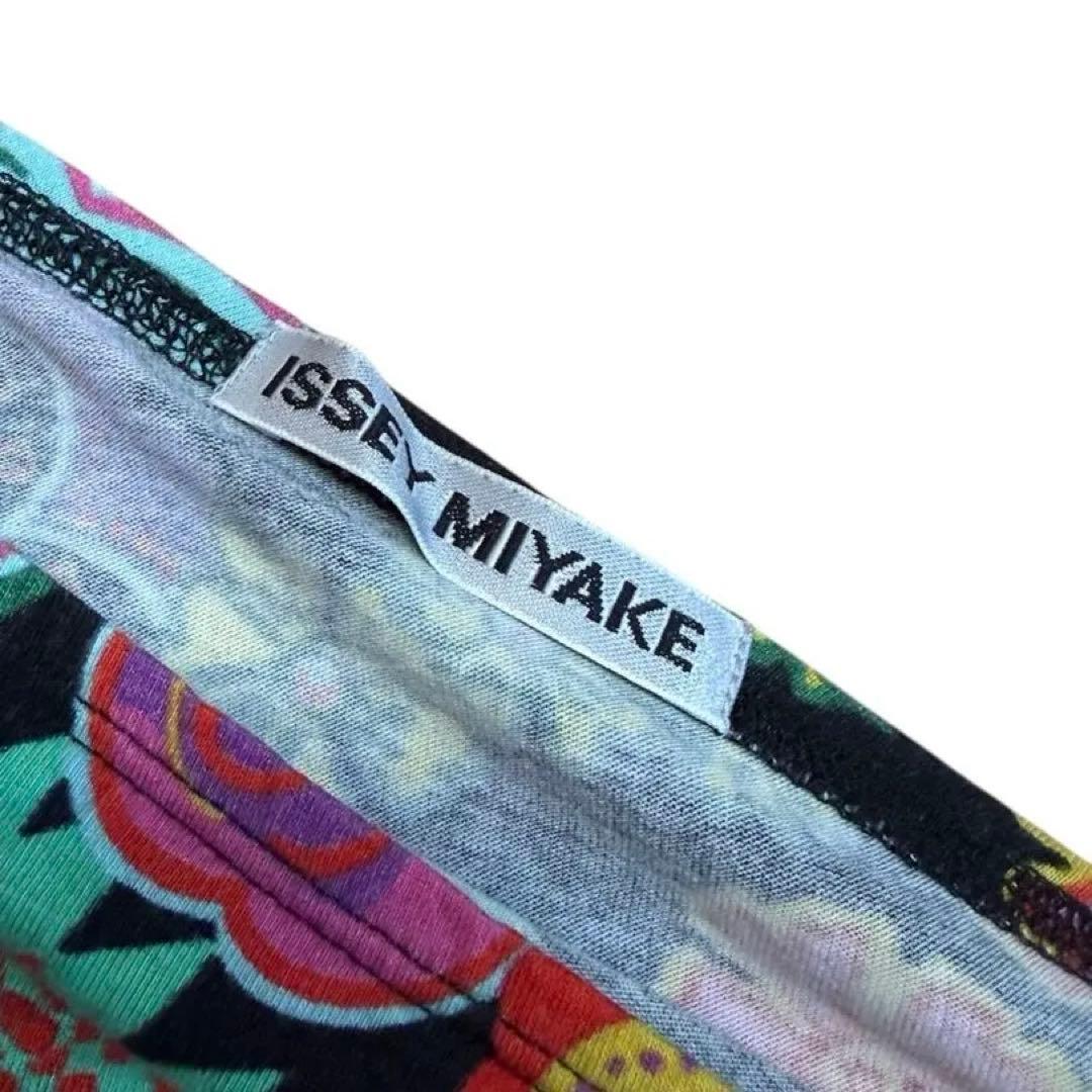 ISSEY MIYAKE ワンショルダー トップス 花柄