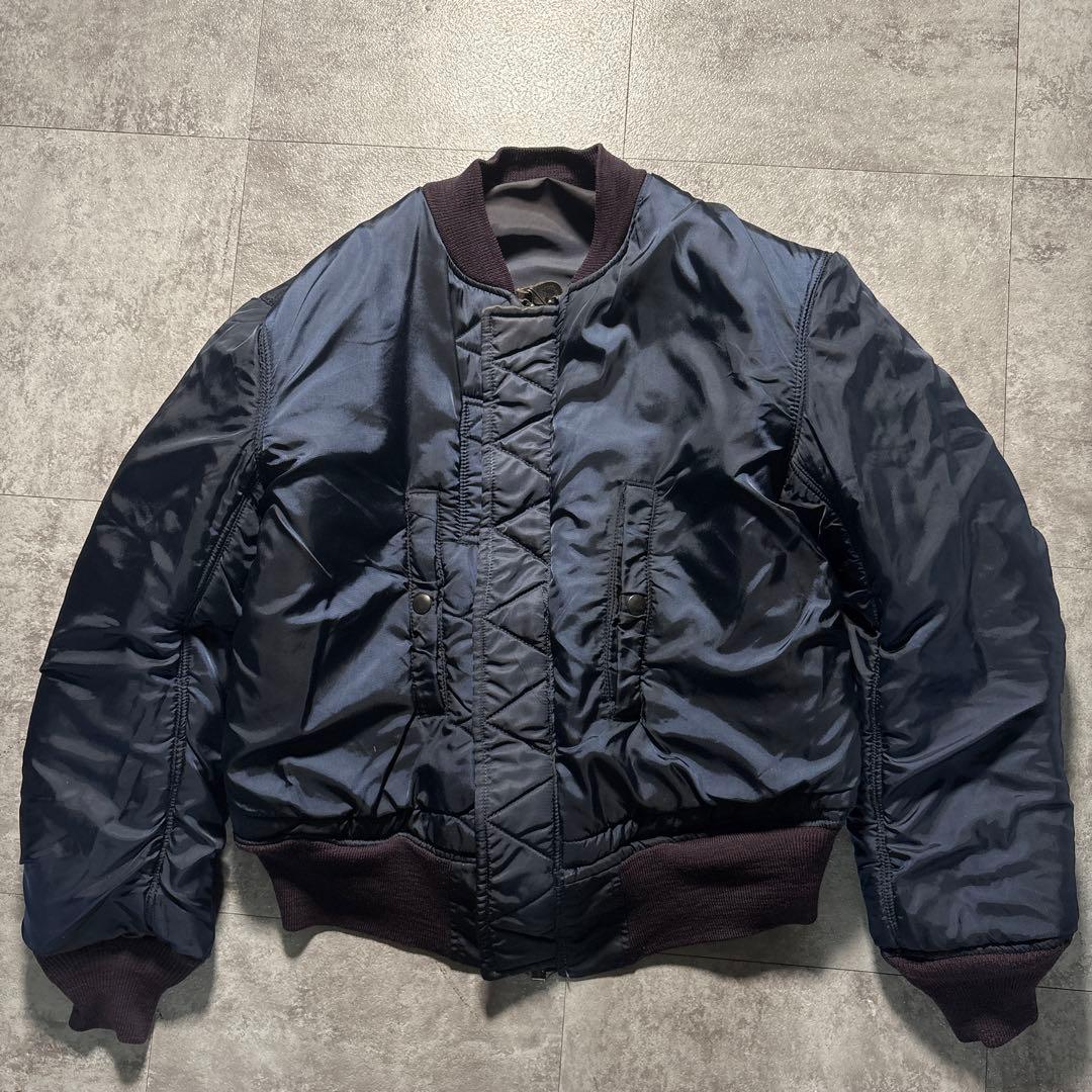 alpha 50s 復刻　ma-1 flight jacket navy 36