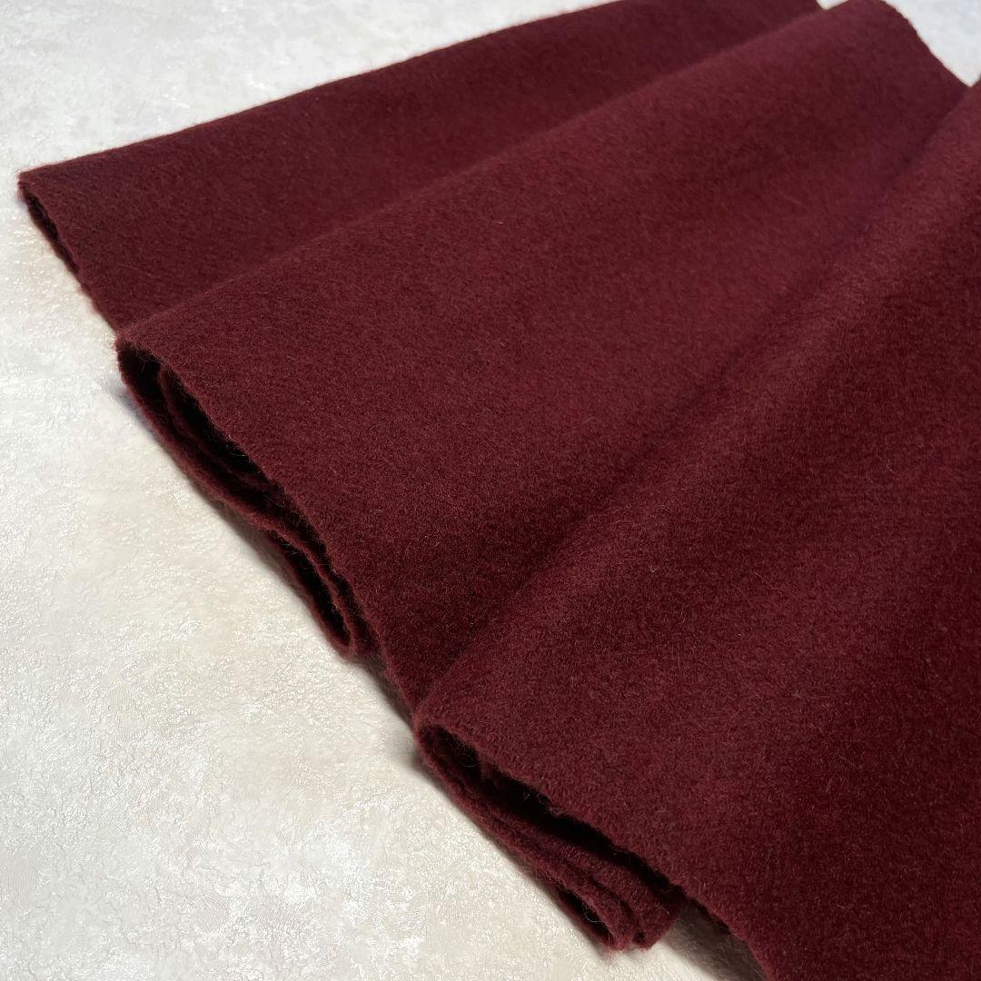 【タグ付き美品】chloe カシミヤ100% ボルドー マフラー クロエ