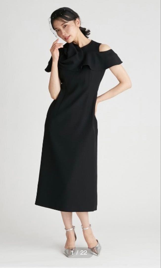 CELFORD 桂由美 ローズドレス ブラック36 完売yumi katsura