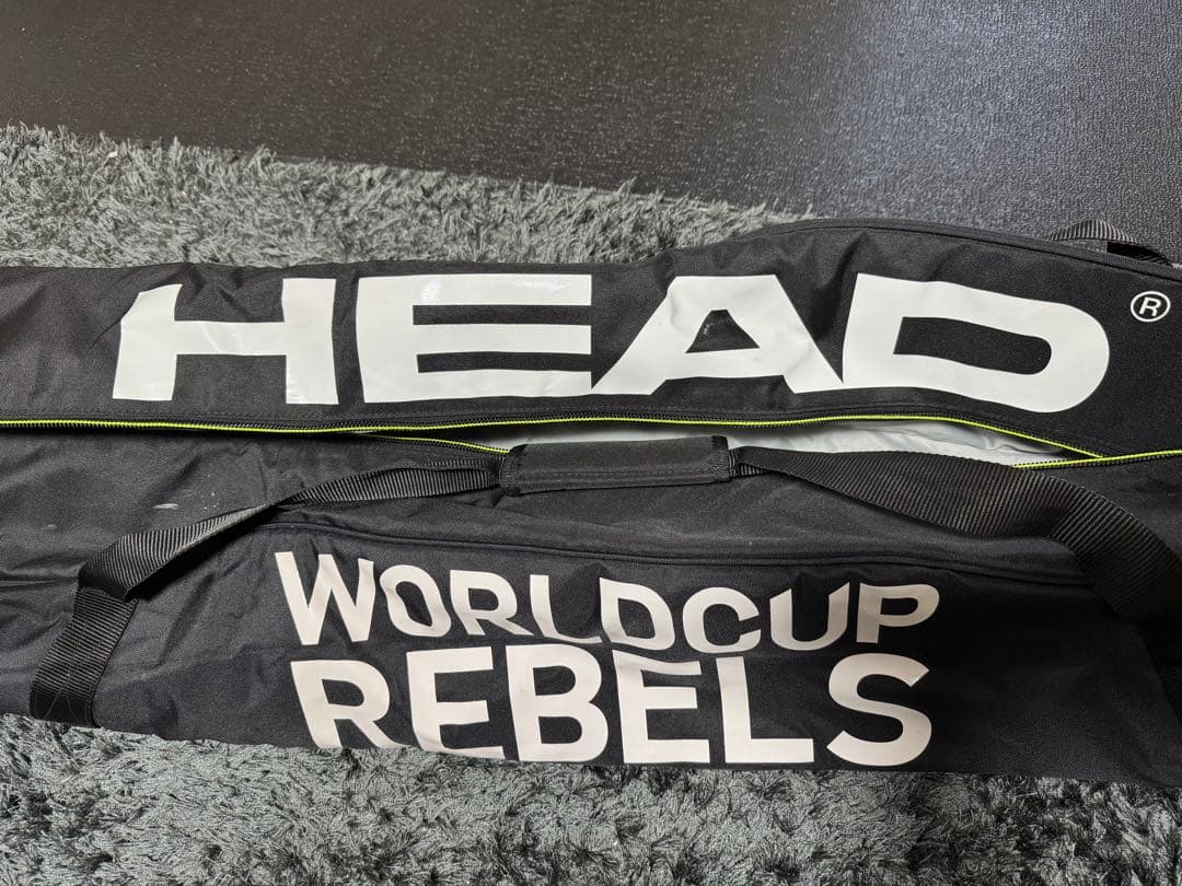 HEAD WORLD CUP REBELS 2セット収納スキーバッグ【美品】