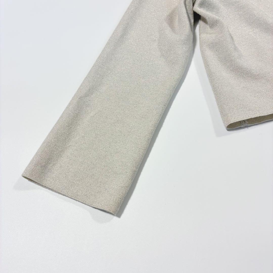 【極美品】ANAYI カーディガン ショート ボレロ ラメ 日本製 38