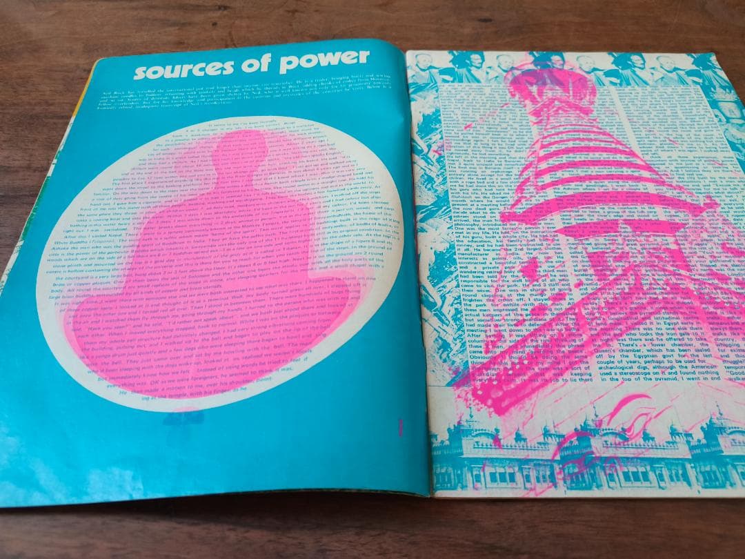 oz magazine 1970 No30 オズマガジン　ジミヘン ポスター付
