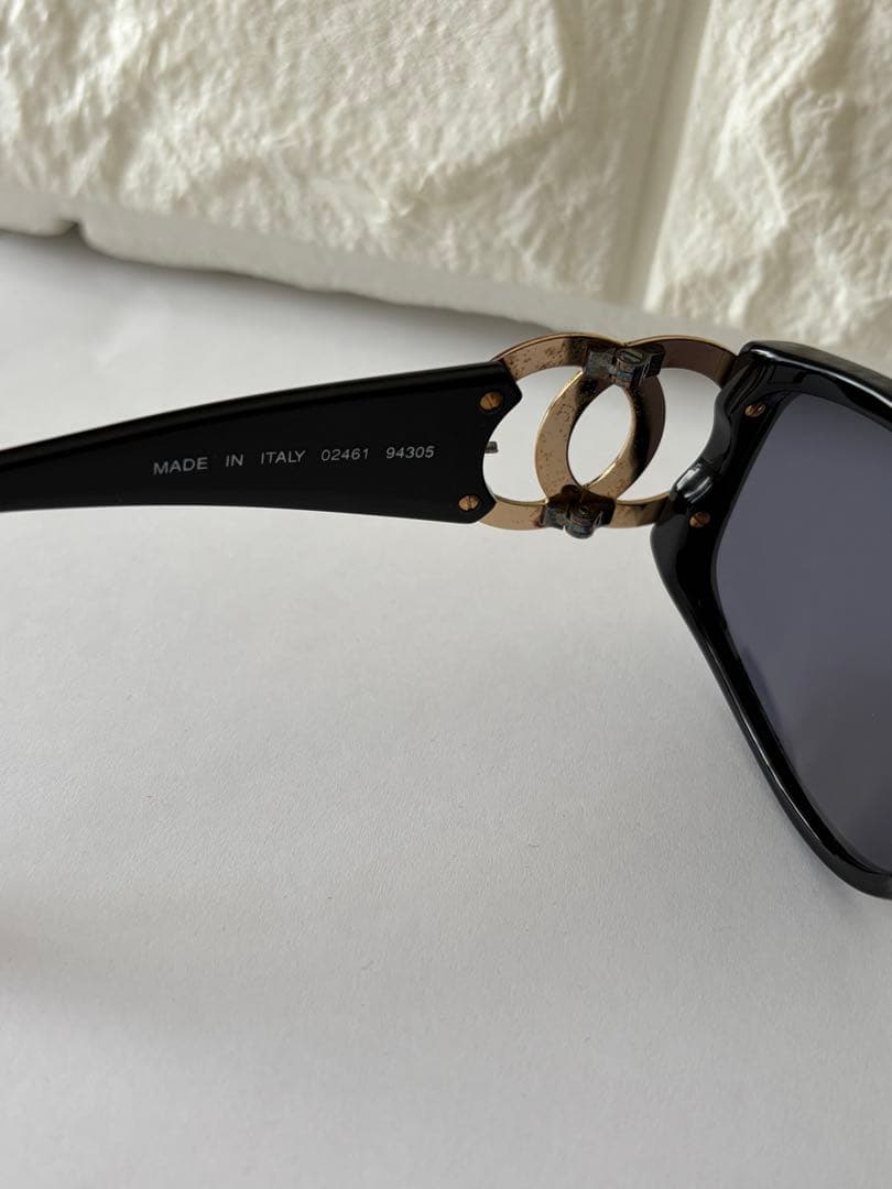 CHANEL ブラック サングラス ココマーク　02461 94305