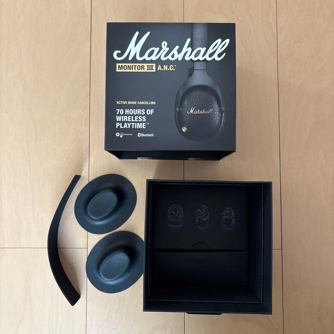 ヘッドホン Marshall Monitor III A.N.C.
