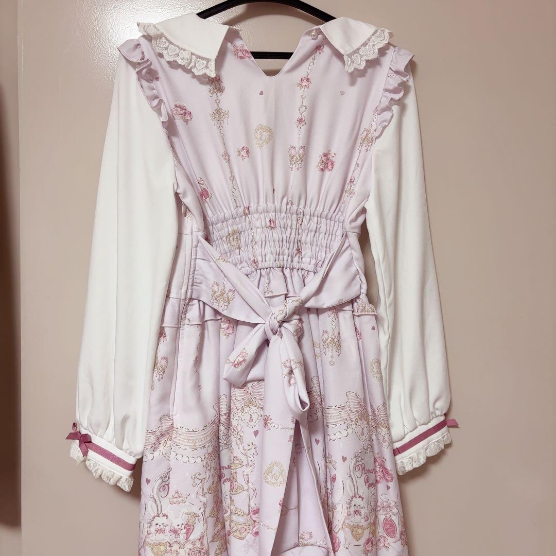LIZLISA Romantic Cosmetics柄ワンピース