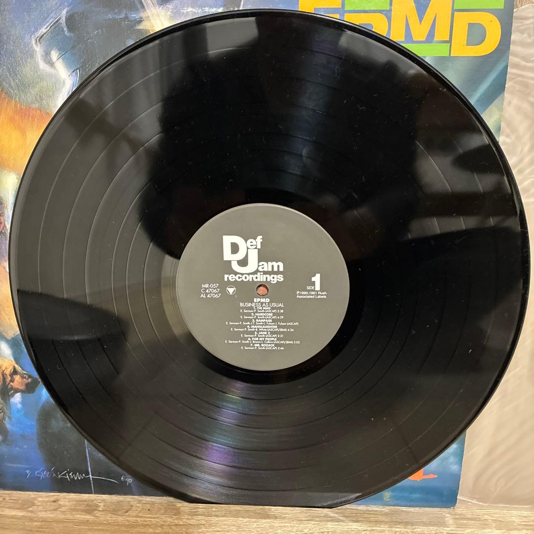 EPMDのアルバム「Business As Usual」のレコード