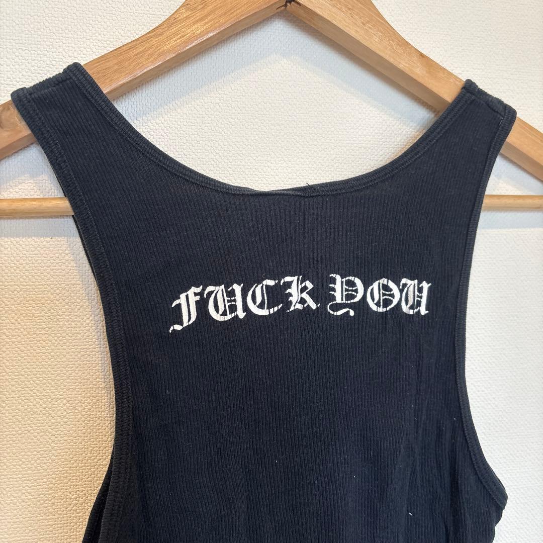 CHROME HEARTS クロムハーツ FUCK YOU タンクトップ
