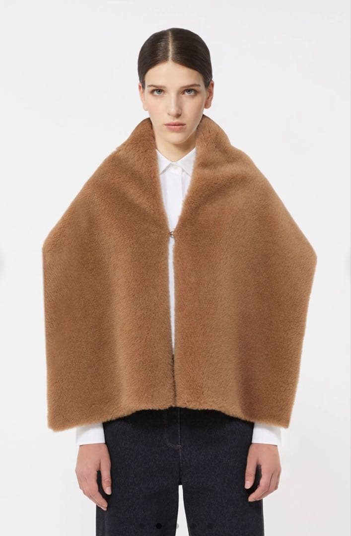 【今季新作・新品未使用】MAX MARA テディベア ストール