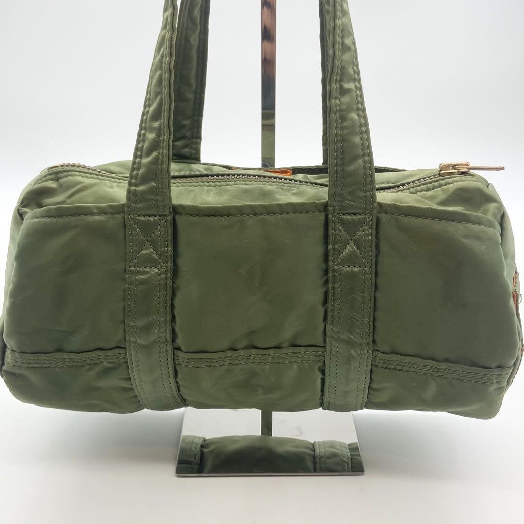 ポーター　タンカー　ミニボストンバッグ　ダッフル　ナイロン　セージグリーン