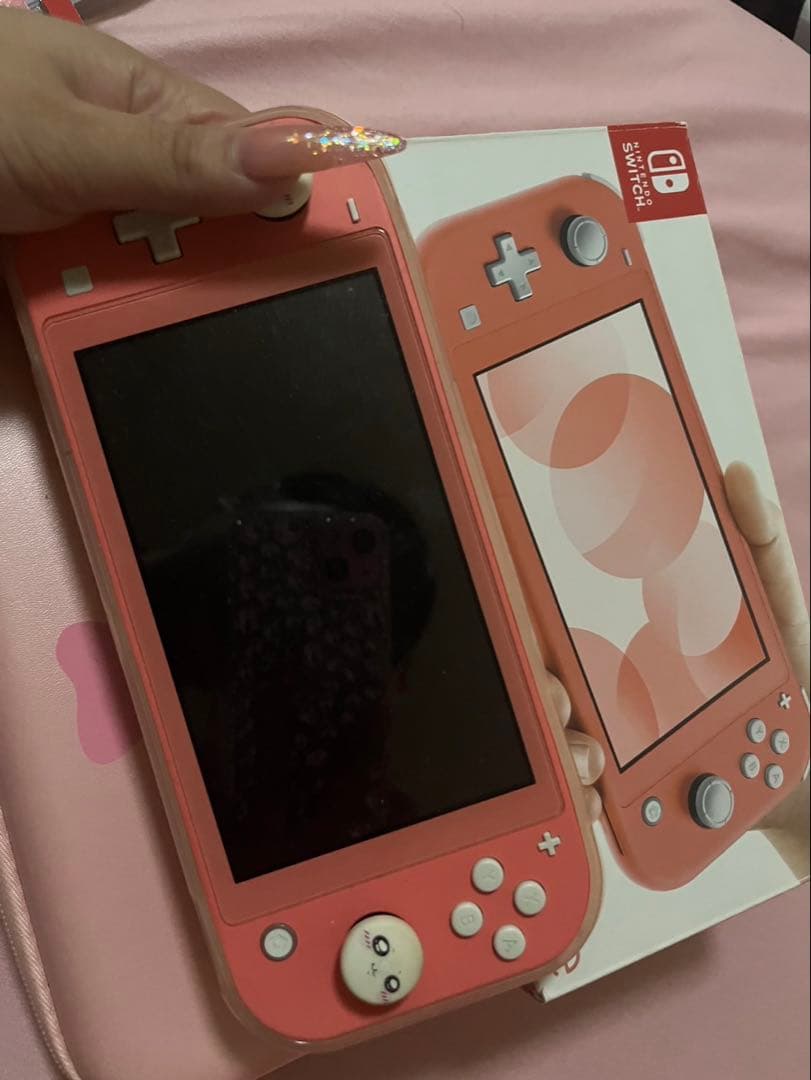 Nintendo Switch Lite ピンク 本体とゲームソフト付き